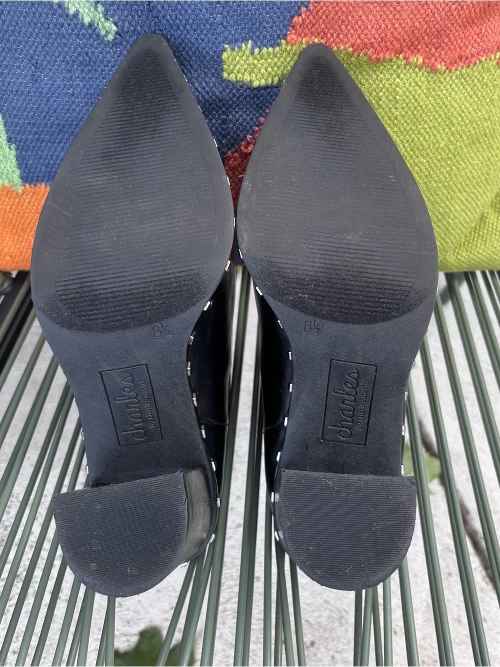 Charles by Charles David Vegan Studded Boots